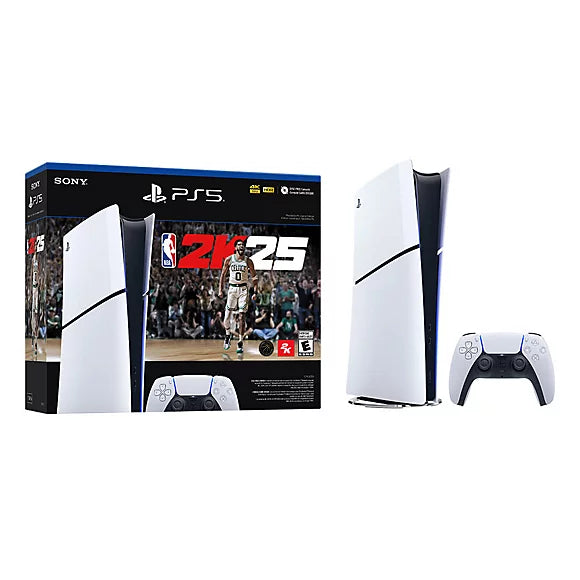 PlayStation®5 Digital Edition Console NBA 2K25 Bundle (model group - slim)